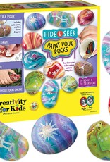 Creativity for Kids Hide & Seek Paint Pour Rocks