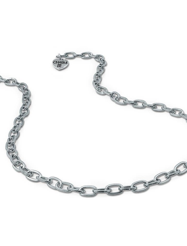 Charm It Charm Necklace Silver Chain