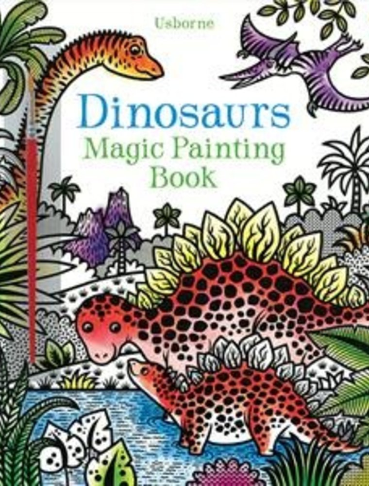 Usborne Magic Painting Book Dinosaurs 5+