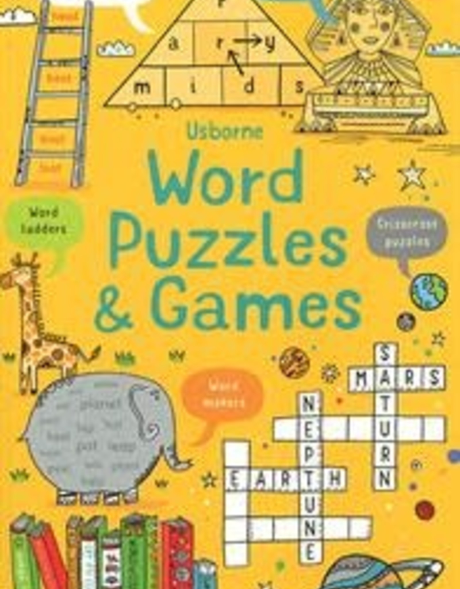 Usborne Word Puzzles & Games Book 6+