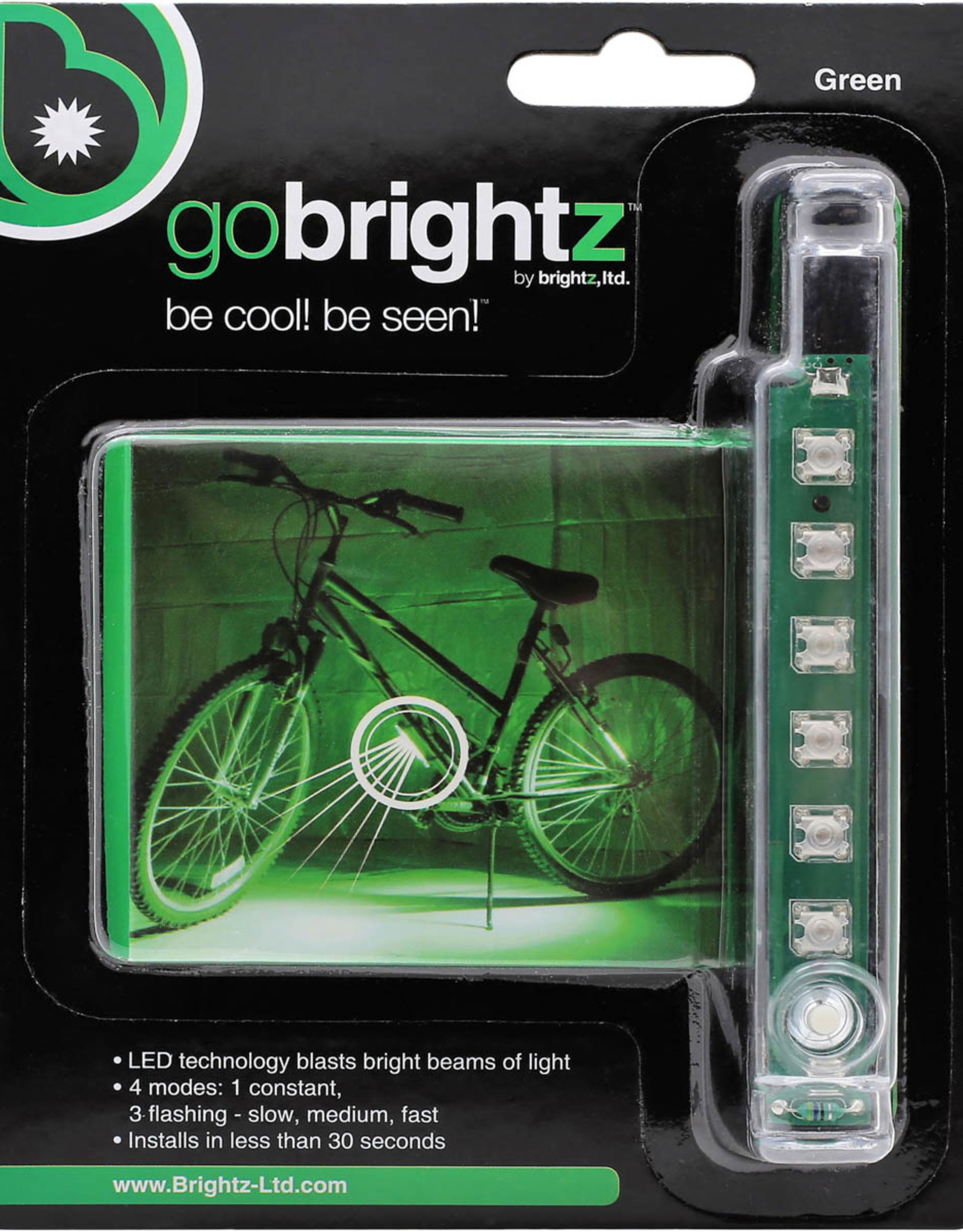 go brightz led bicycle light