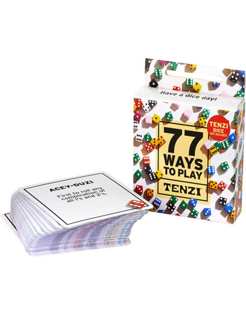 Tenzi 77 Ways to Play Tenzi