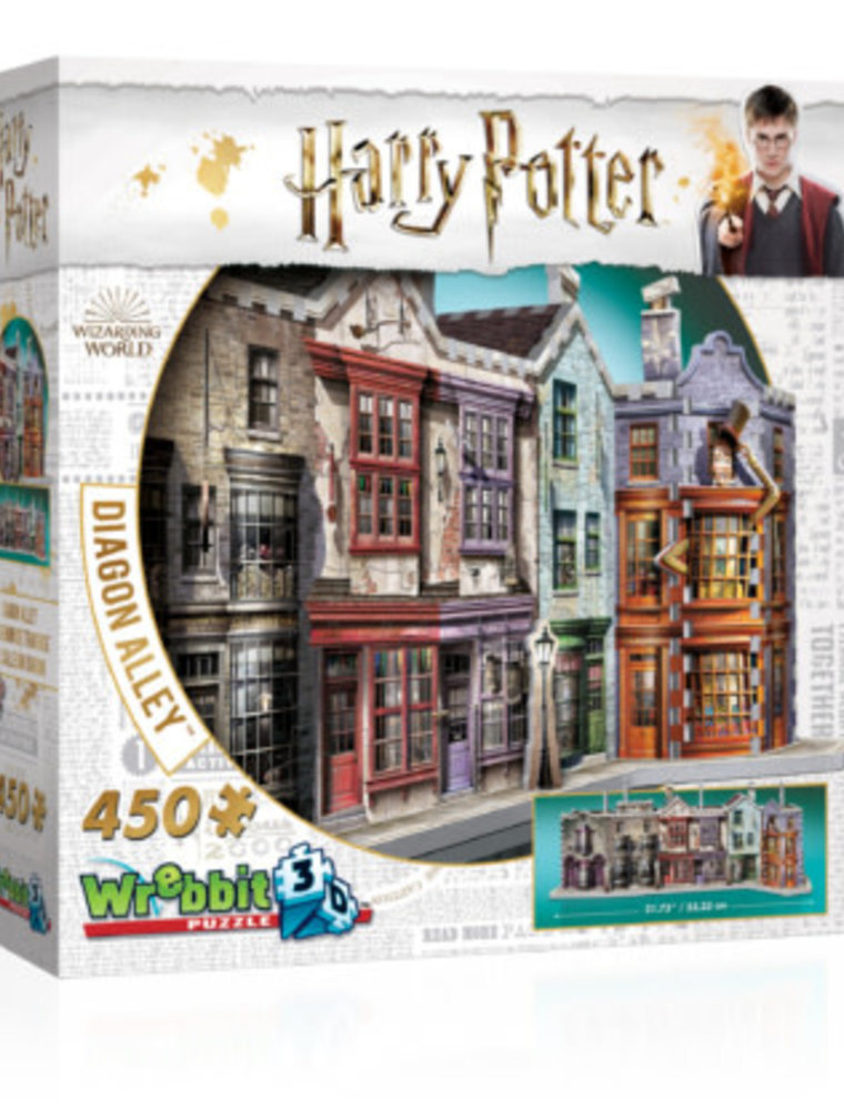 Wrebbit 3D 450pc Harry Potter Diagon Alley
