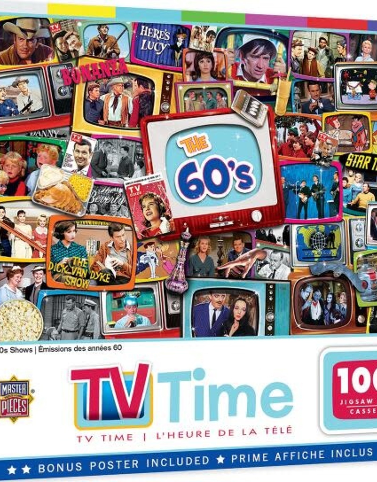Master Pieces 1000pc TV Time - 60s Shows