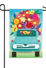 Evergreen EV Mint Flower Truck Linen