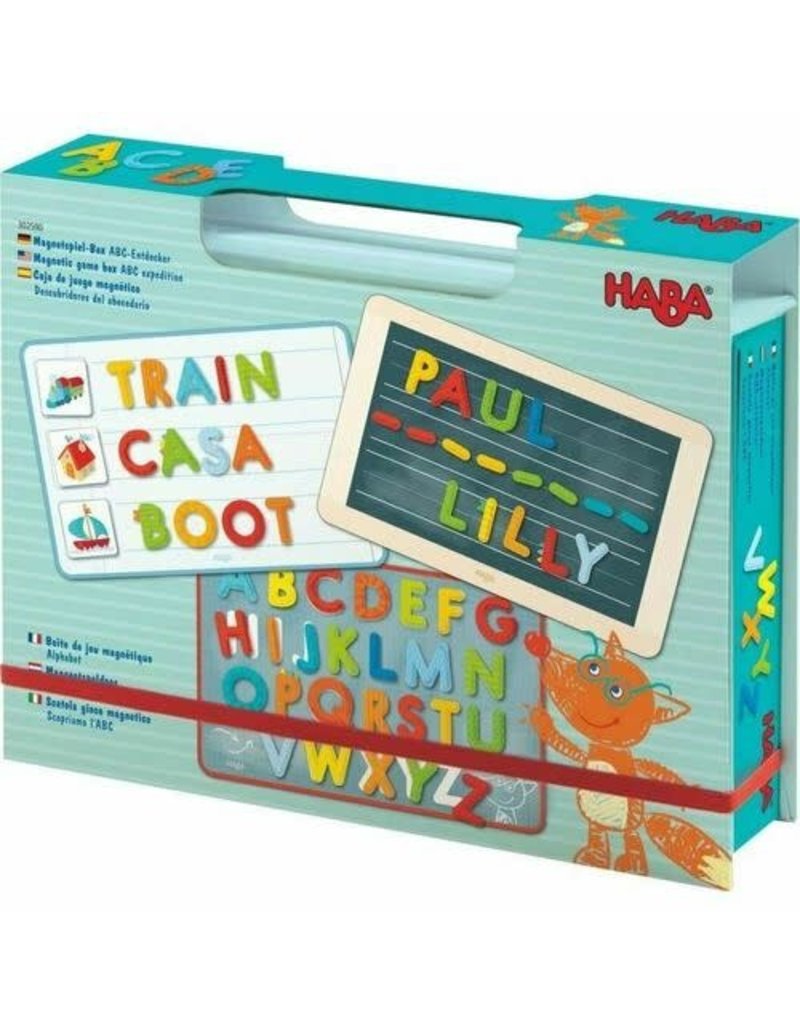 Haba Magnetic ABC Expedition Box