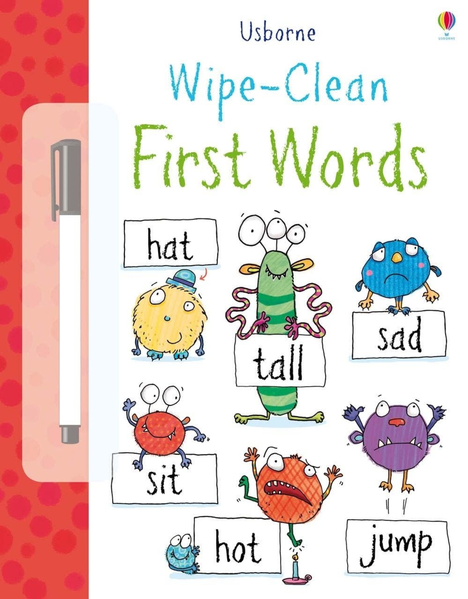 Usborne Wipe-Clean First Words 4+
