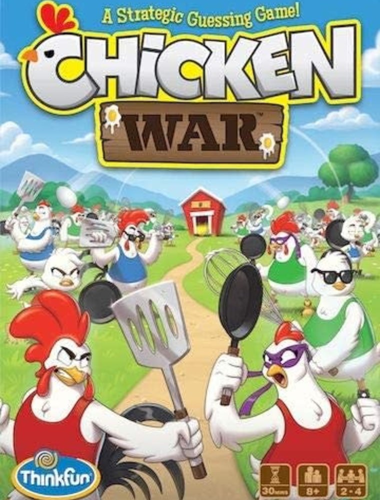 ThinkFun Chicken War Strategy Game