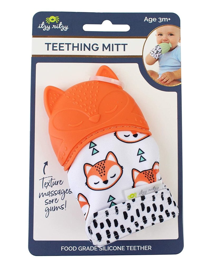 Itzy Teething Mitt Fox