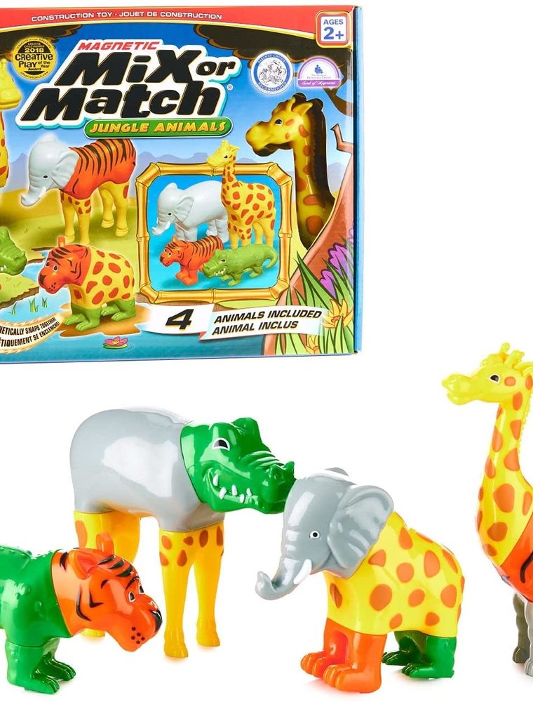 Magnetic Mix or Match Animals Jungle