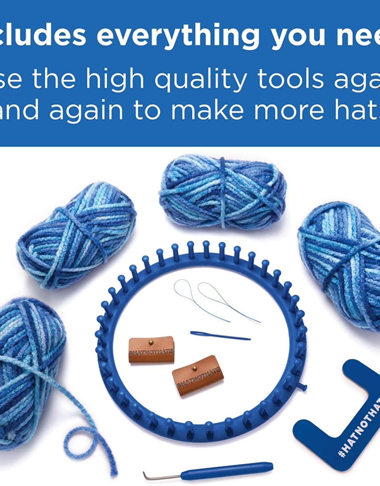 Creativity for Kids Quick Knit Kit HAT NOT HATE