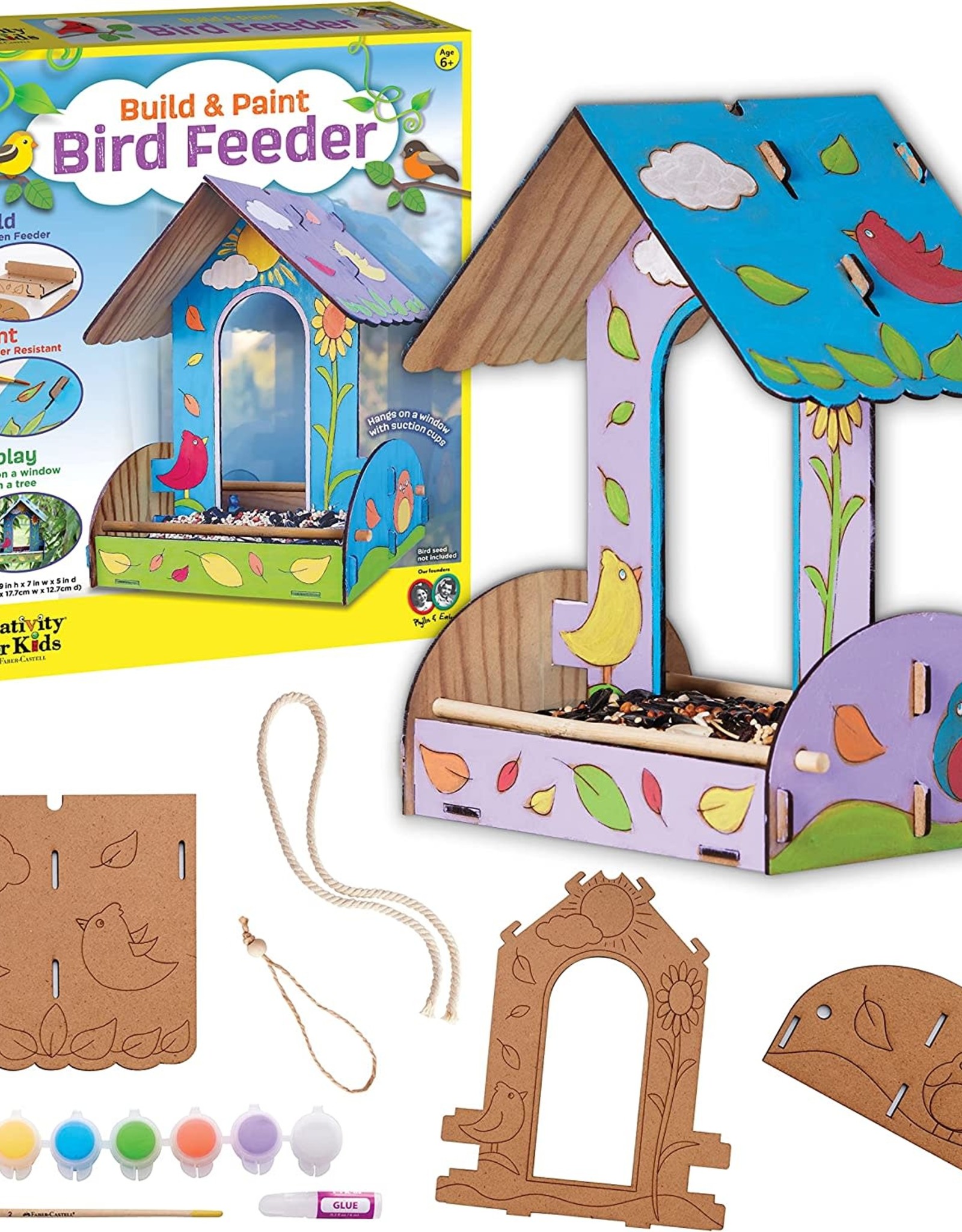 Creativity for Kids Craft Kit Build & Paint Bird Feeder