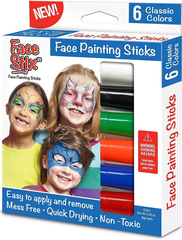 Pencil Grip Face Paint Stix