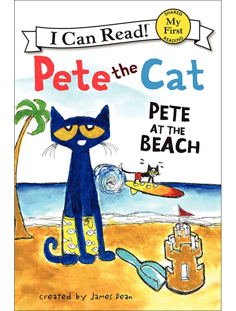 I Can Read! Pete the Cat: Pete at the Beach