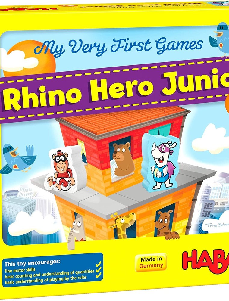 Haba My Very First Game Rhino Hero Jr 2+