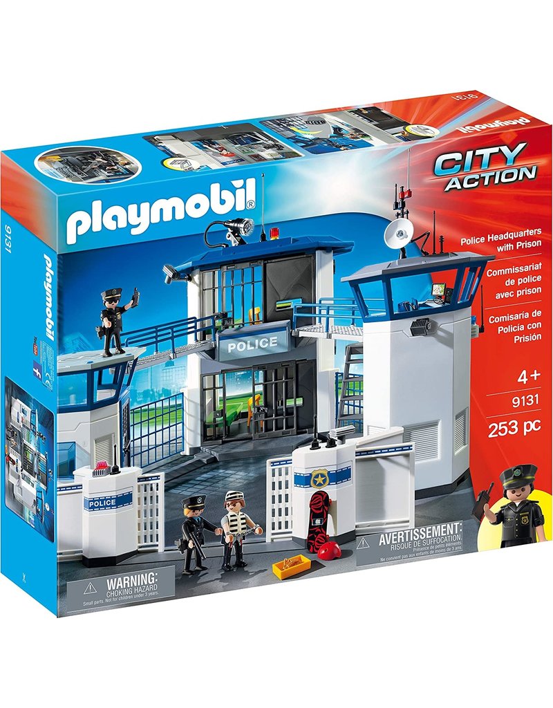 Playmobil PM Police Command Center with Prison
