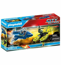 Playmobil PM Police Jet with Drone