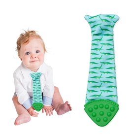 Tasty Tie Teether & Crinkle Toy-Gator