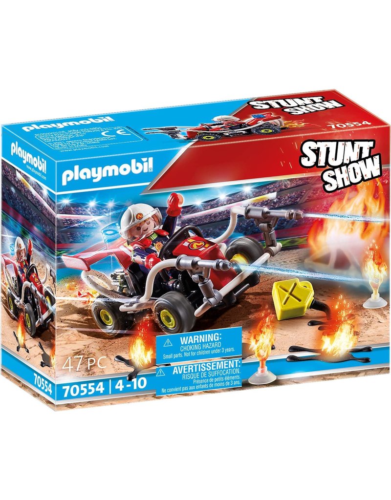 Playmobil PM Stunt Show Fire Quad