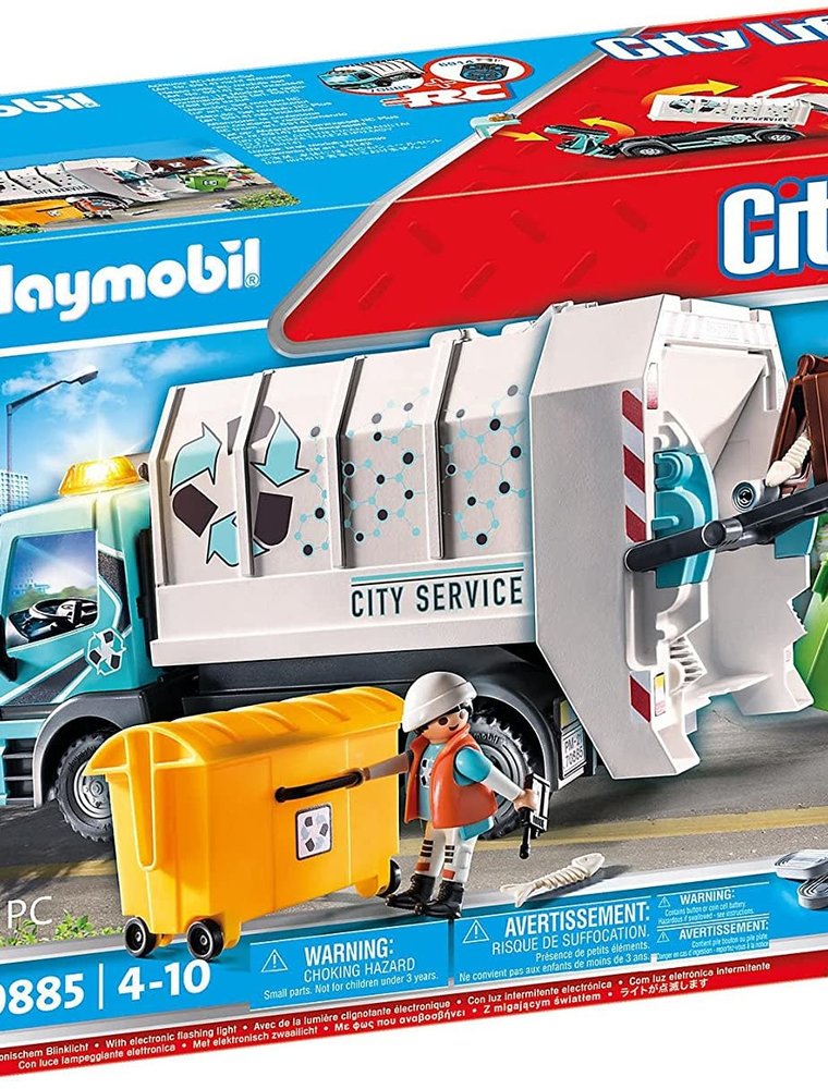 Playmobil PM City Recycling truck