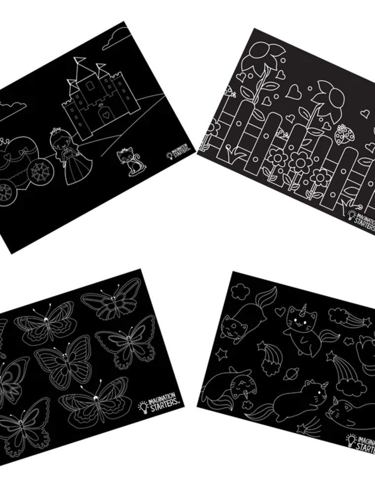 Imagination Starters Chalkboard Placemat Whimsy Set