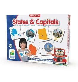 The Learning Journey Match It! States & Capitals
