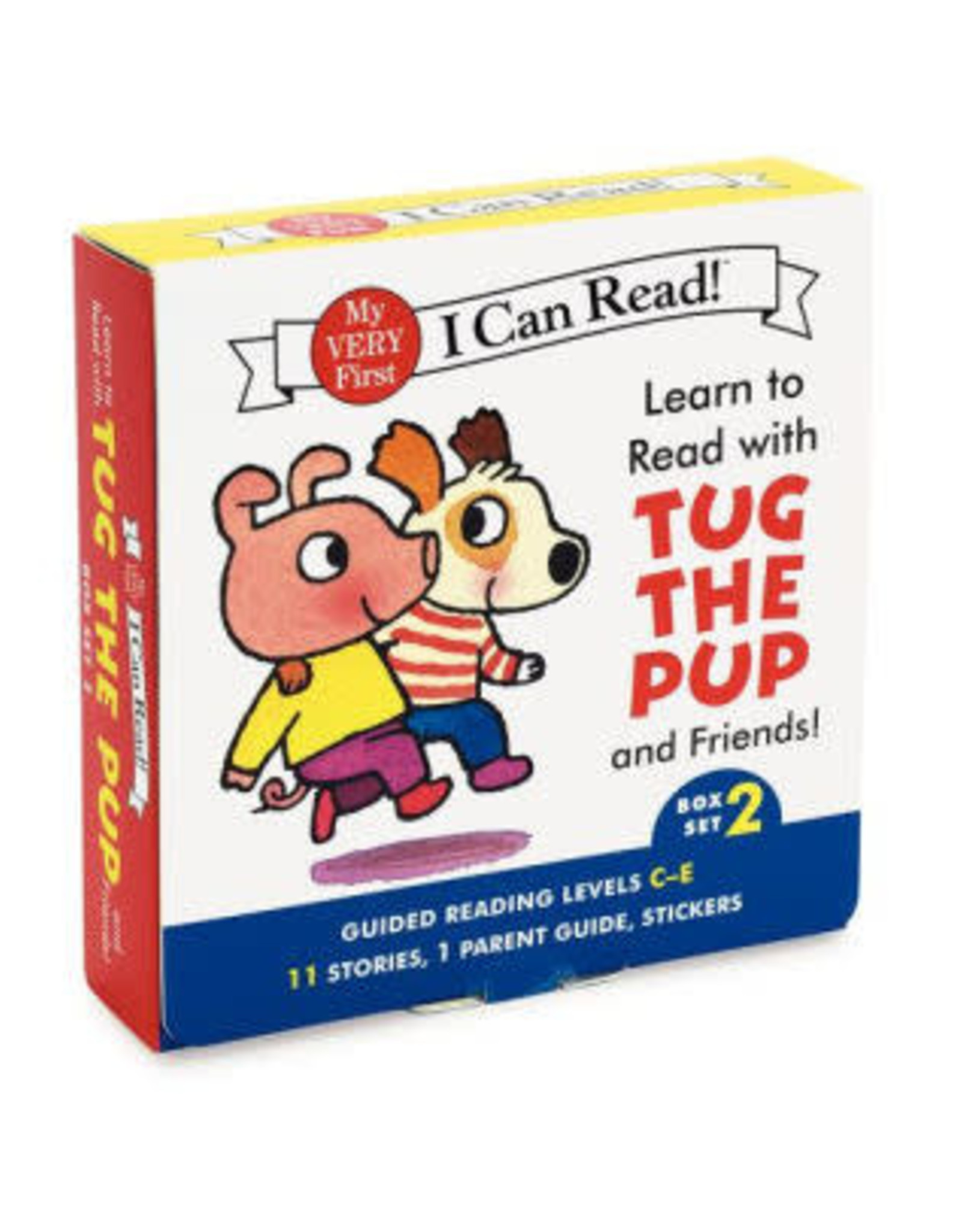 I Can Read! Learn to Read-Tug the Pup&Friend! Box Set 2