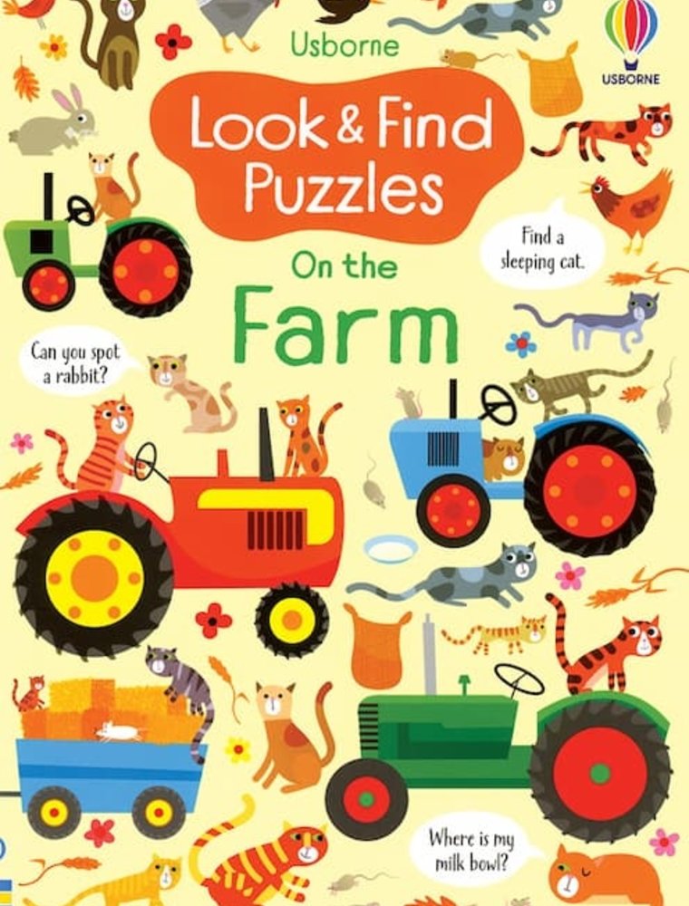 Usborne Look & Find Farm Book 4+