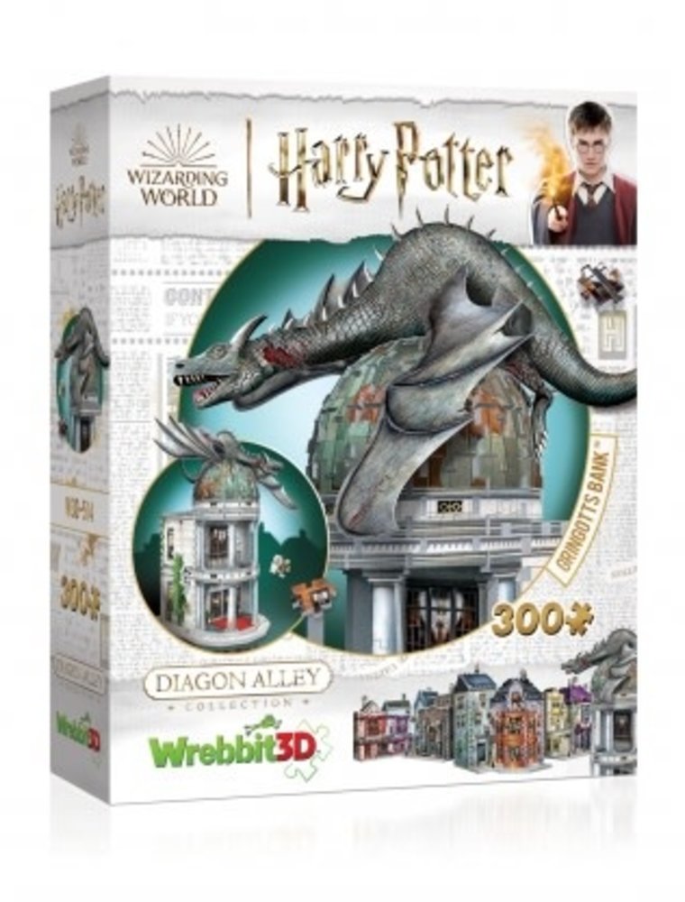 Wrebbit 3D 300pc Harry Potter Gringotts Bank