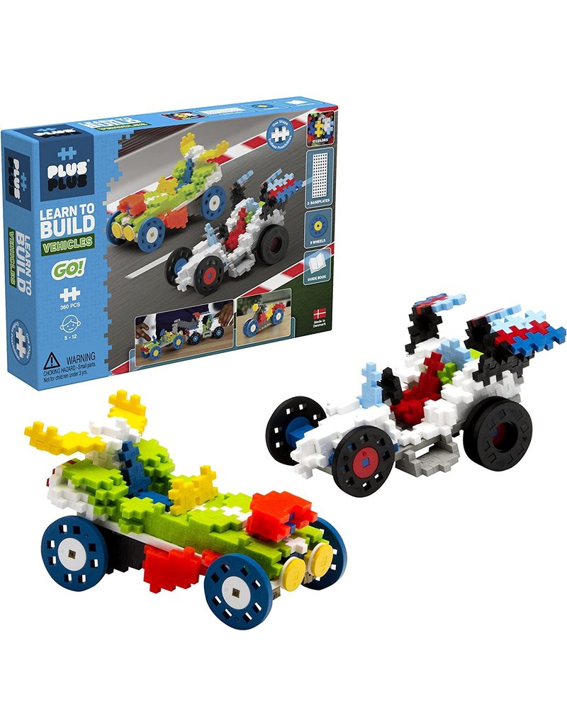 Plus Plus Box Learn to Build Vehicles - Toyberg