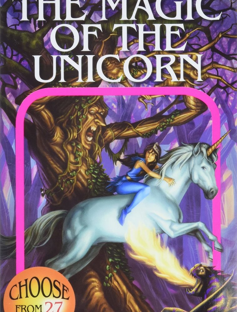 Choose Your Own Adventure CYOA Magic of the Unicorn