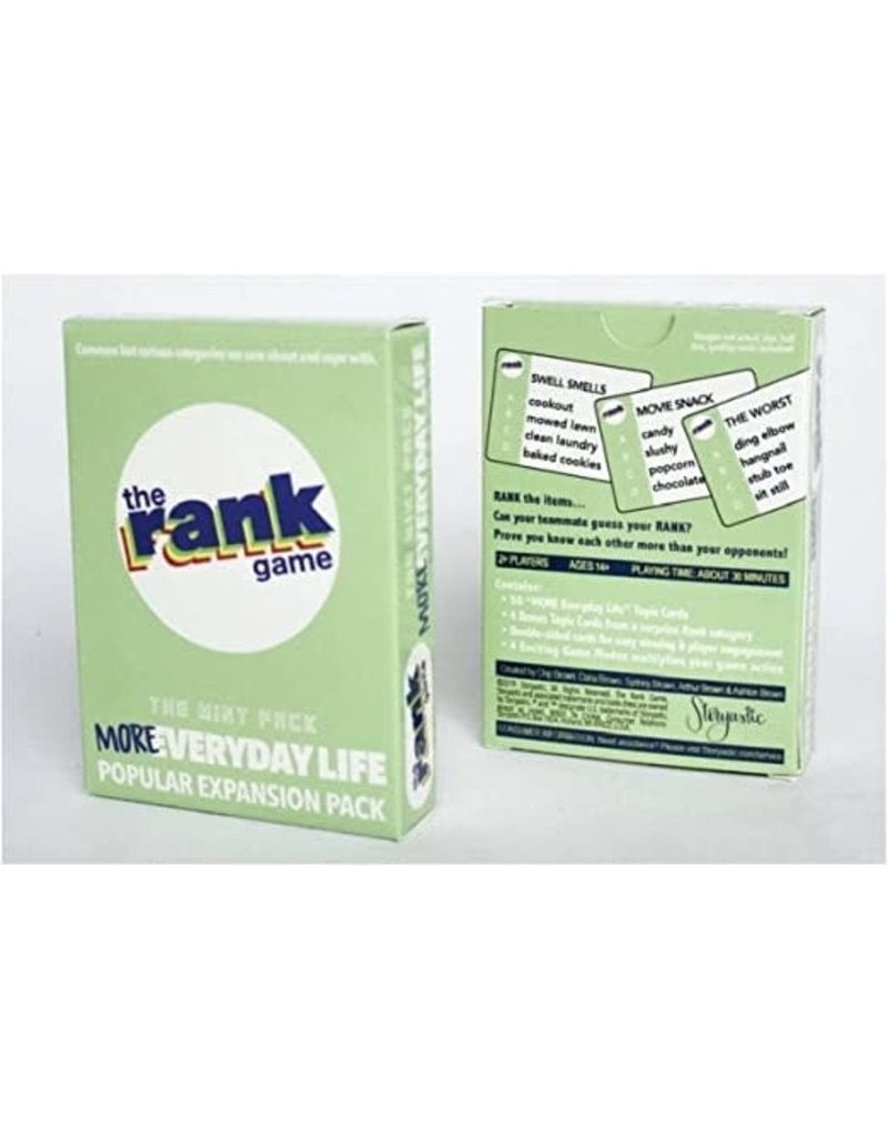 The Rank Game Expansion Everyday Life