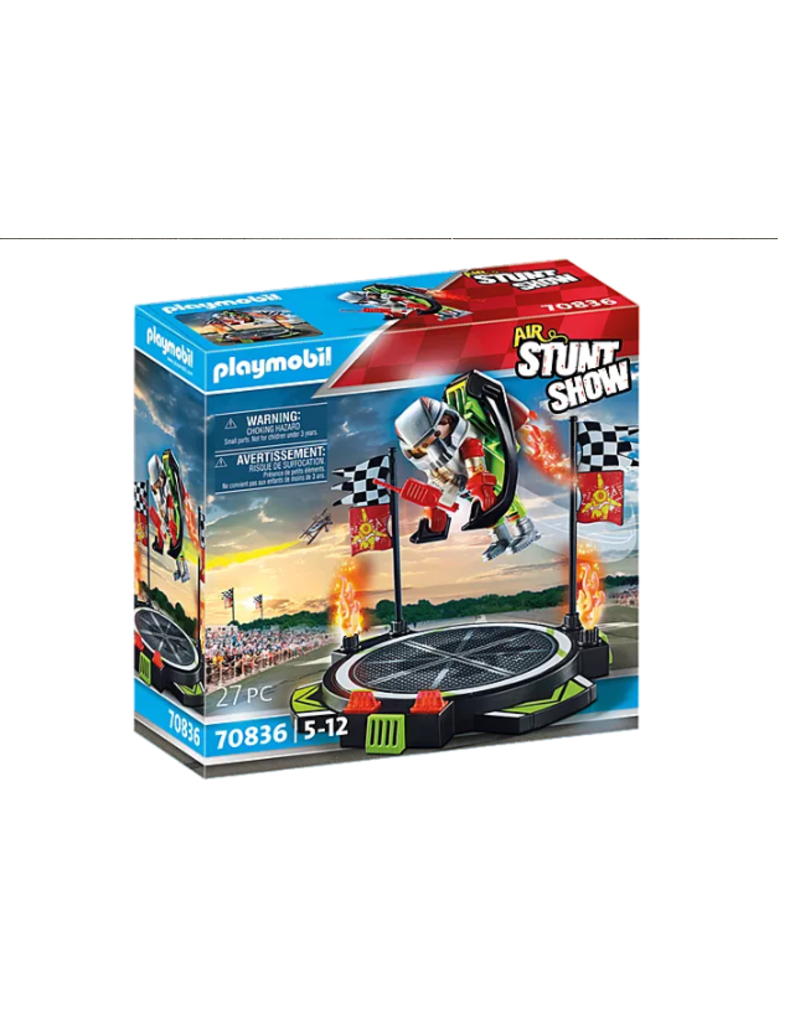Playmobil PM Air Stunt Show Stuntman with Jetpack