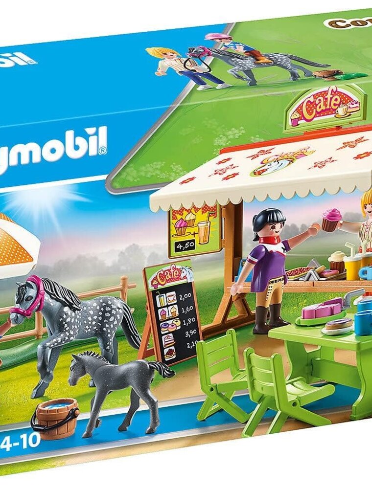 PLAYMOBIL (T4142) FERME - Petit Tracteur Orange 4486