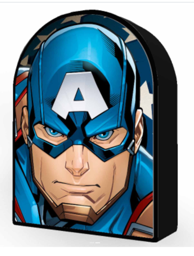 300pc 3D Marvel Captain America in Tin Box