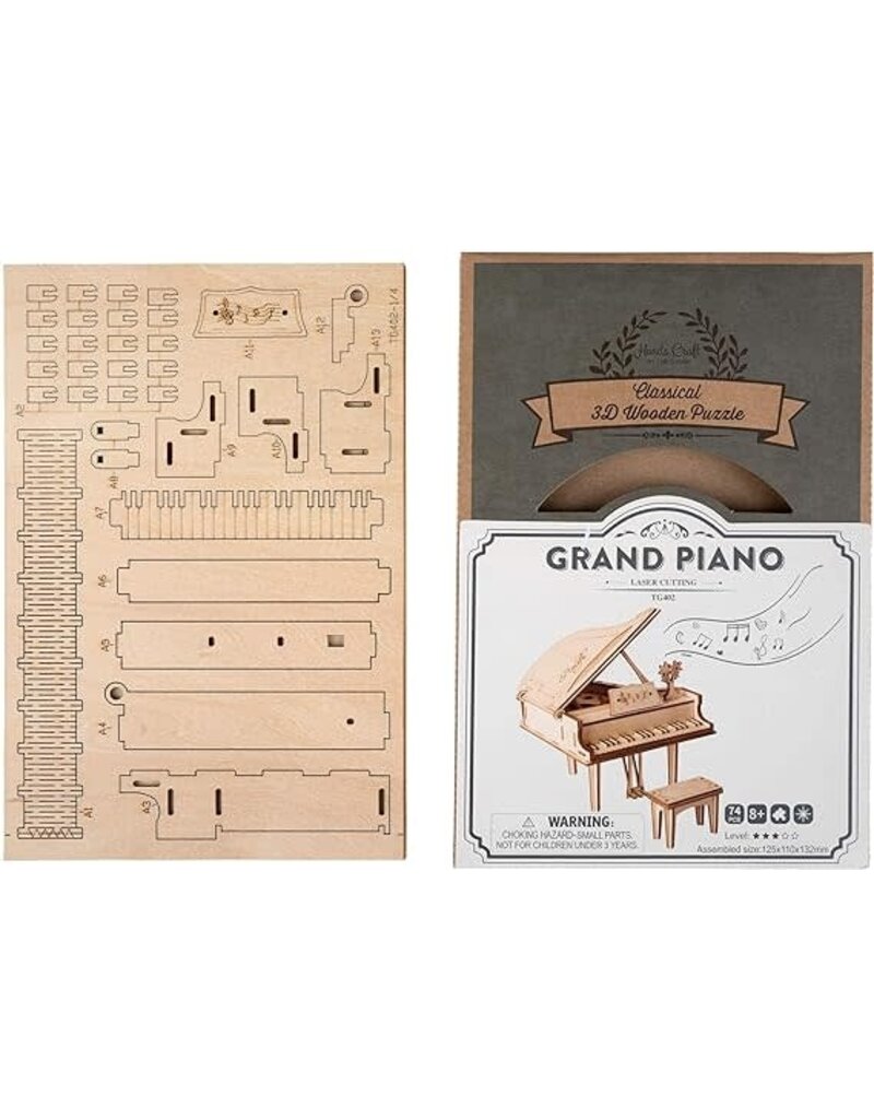 DIY Wooden Grand Piano
