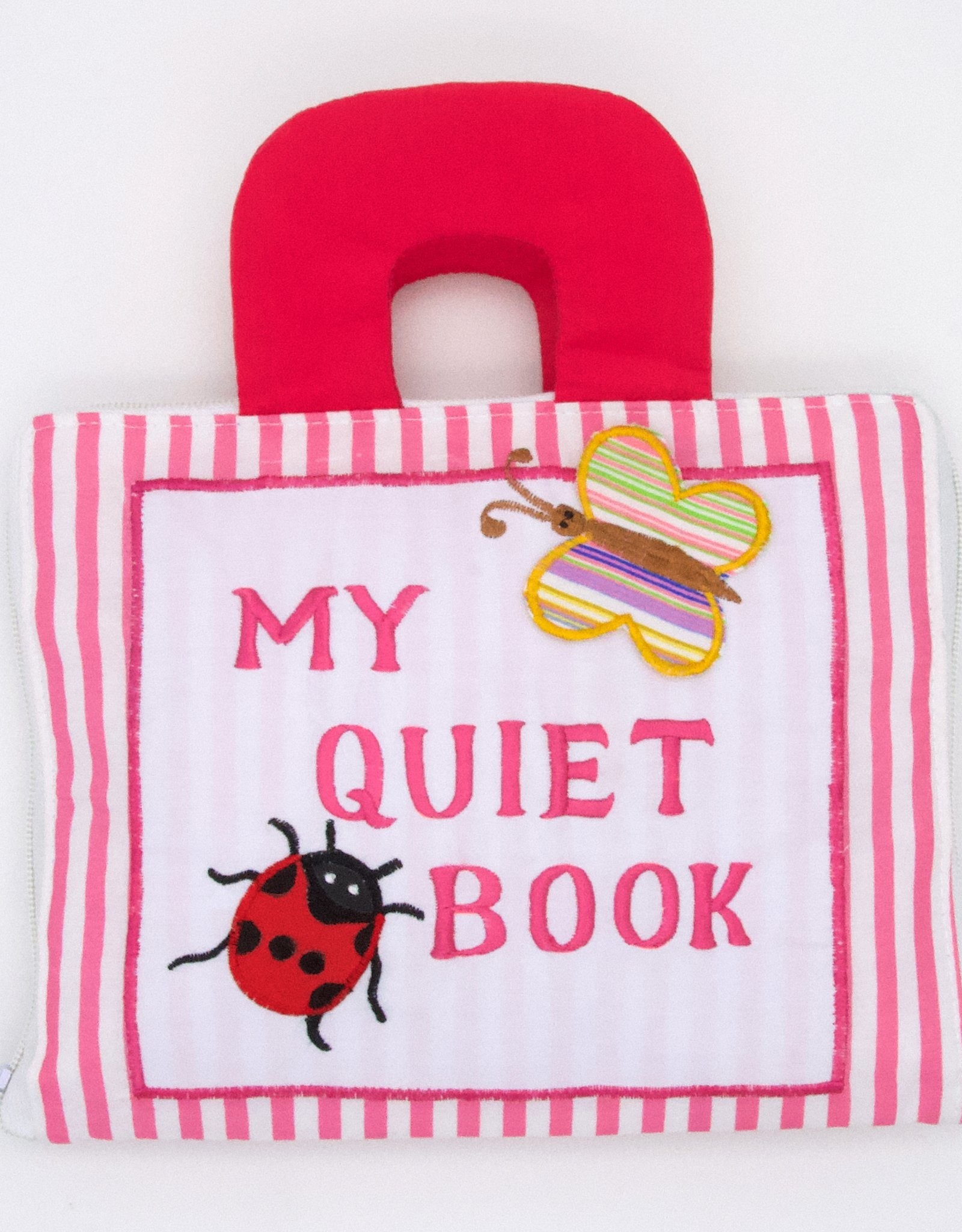 My Quiet Book Pink Stripe
