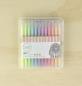 Gel Pens Box 24 Colours