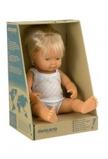 Miniland Miniland Baby Doll 38cm - Caucasian Boy