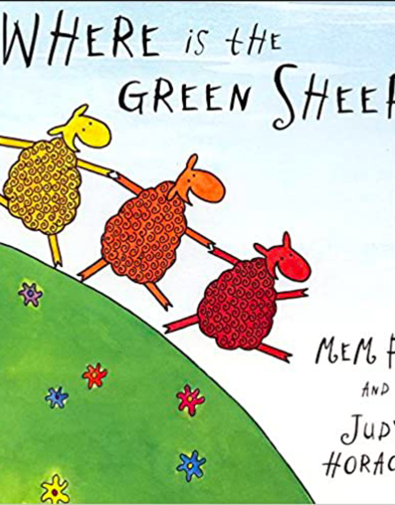 Where is the Green Sheep? (Board Book) - Mem Fox