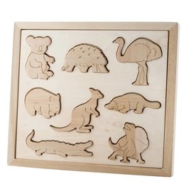 Kubi Dubi - Wooden Puzzle Australian Animals