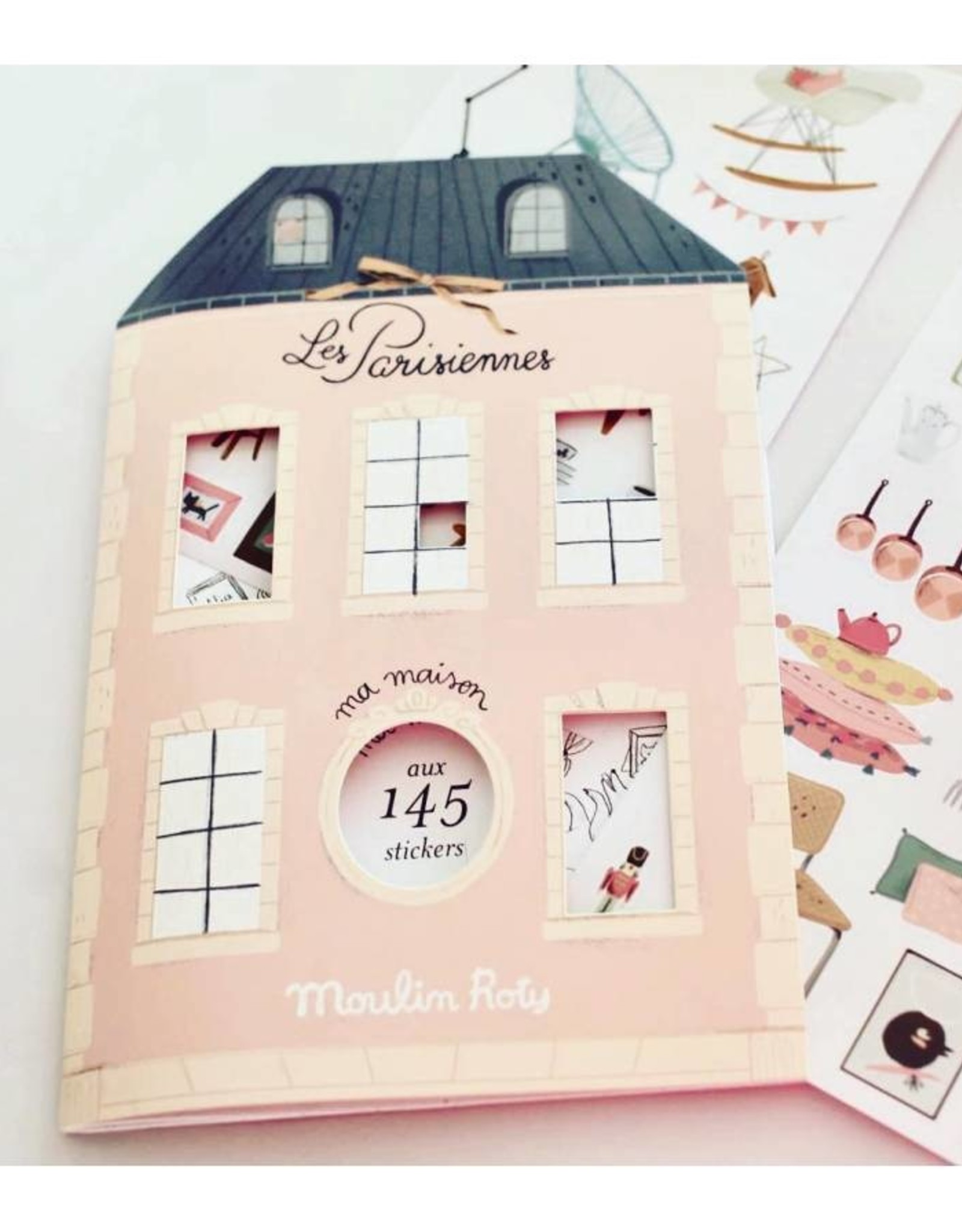 Moulin Roty Moulin Roty - Les Parisiennes Sticker Book