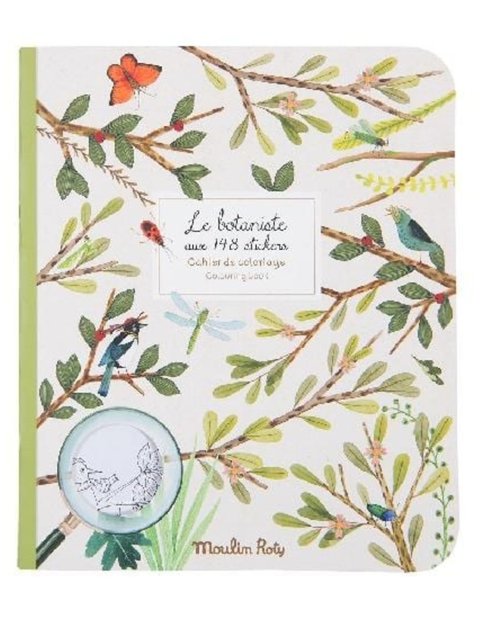 Moulin Roty Moulin Roty - Le Jardin Botanical Sticker Book