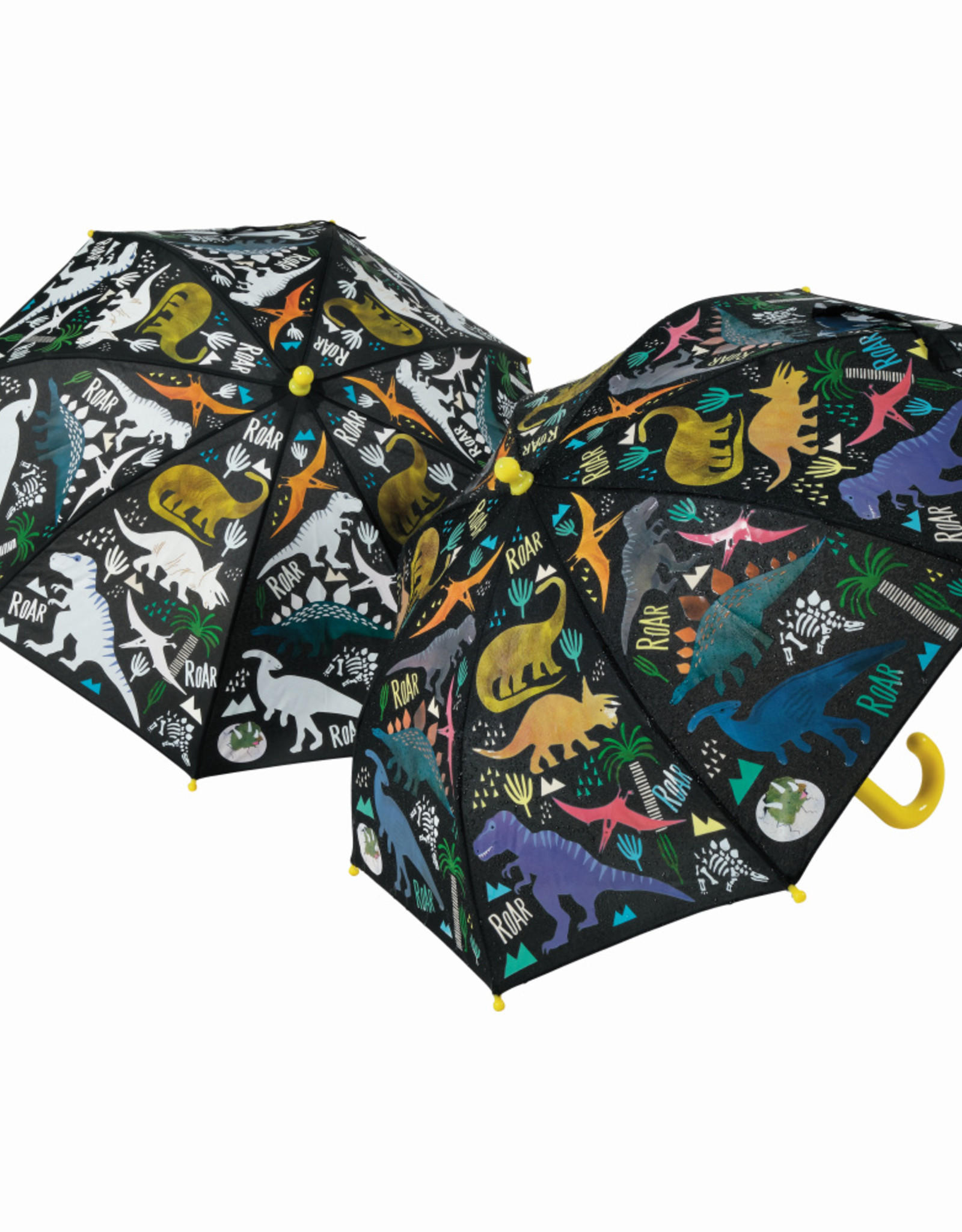 Colour Change Umbrella - Dinosaur
