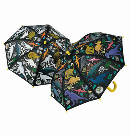 Colour Change Umbrella - Dinosaur