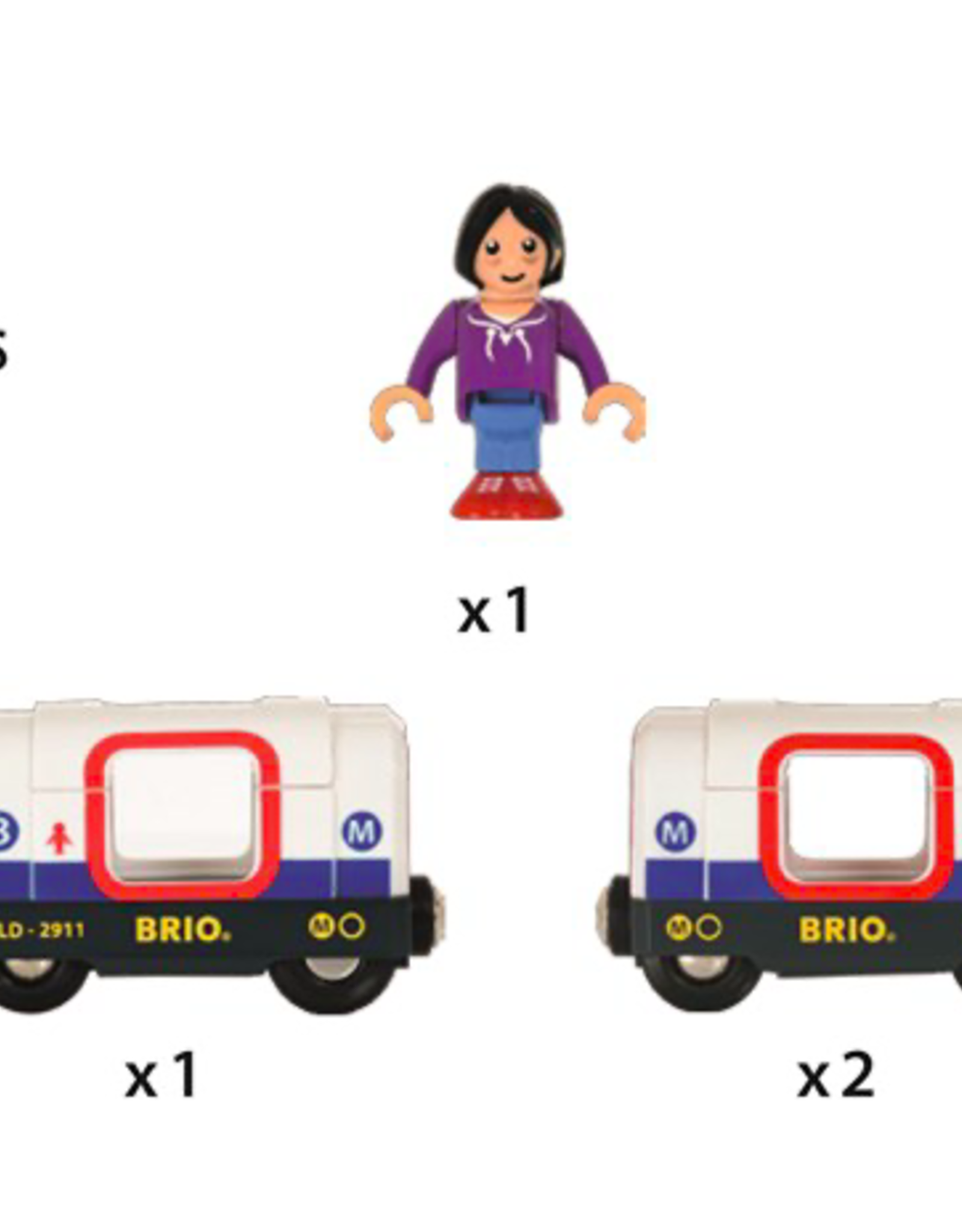 Brio BRIO - Metro Train