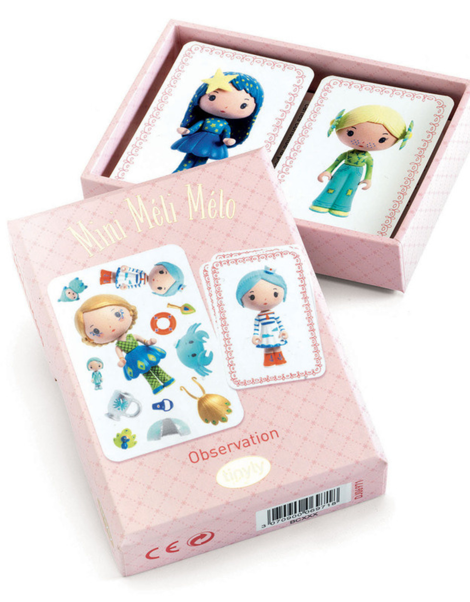 Djeco Djeco - Mini Méli-Mélo Tinyly Observation Card Game