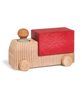 Lubulona - Red Truck with Grey Figure