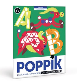 Poppik Panorma Stickers - Letters