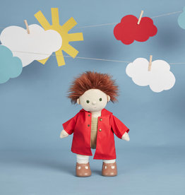 Olli Ella Olli Ella - Dinkum Doll Raincoat Red